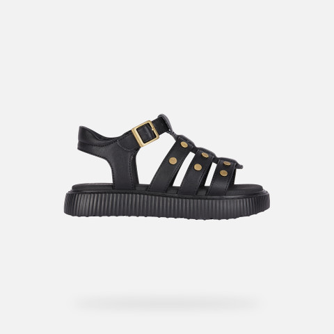 open sandals SANDAL KODETTE GIRL Black - image number 1 | GEOX