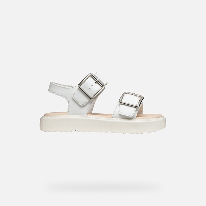 Sandales ouvertes SANDAL KODETTE FILLE Blanc | GEOX