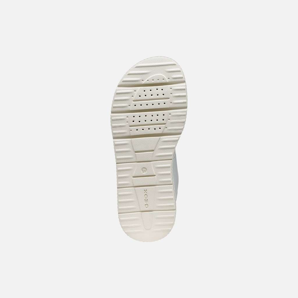 Open sandals SANDAL KODETTE GIRL White - image number 6 | GEOX