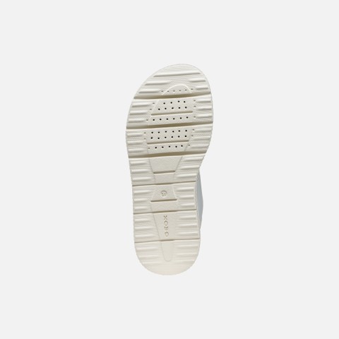 Open sandals SANDAL KODETTE GIRL White - image number 6 | GEOX