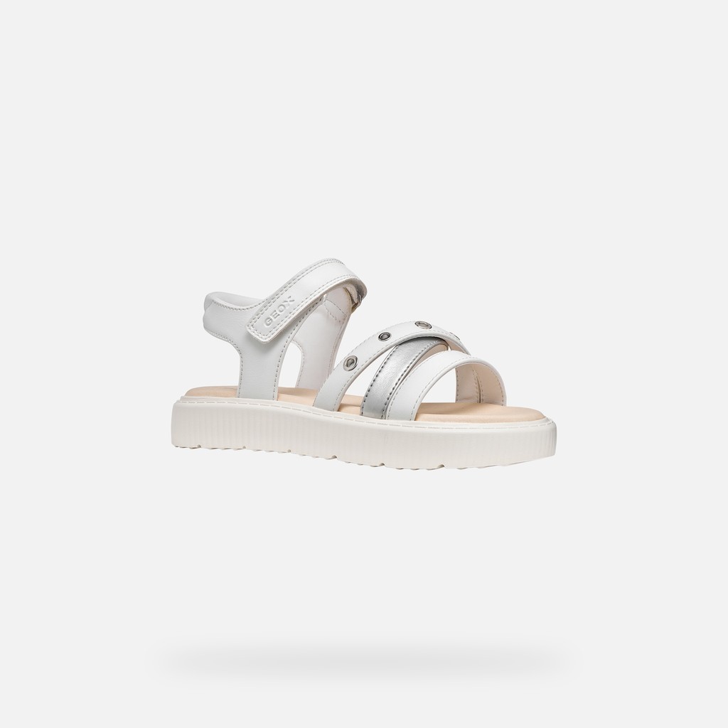 Sandales ouvertes SANDAL KODETTE FILLE Blanc - image number 2 | GEOX