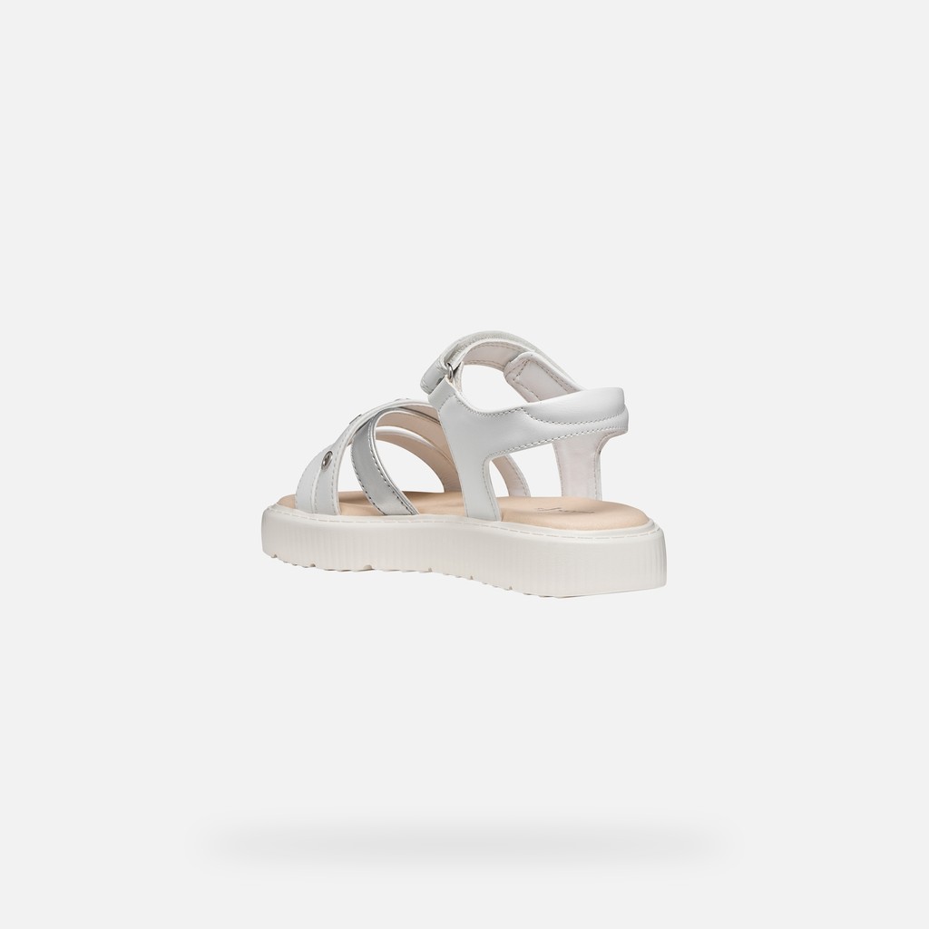 Sandales ouvertes SANDAL KODETTE FILLE Blanc - image number 3 | GEOX