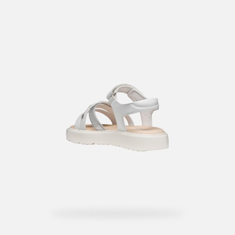 Sandales ouvertes SANDAL KODETTE FILLE Blanc - image number 3 | GEOX