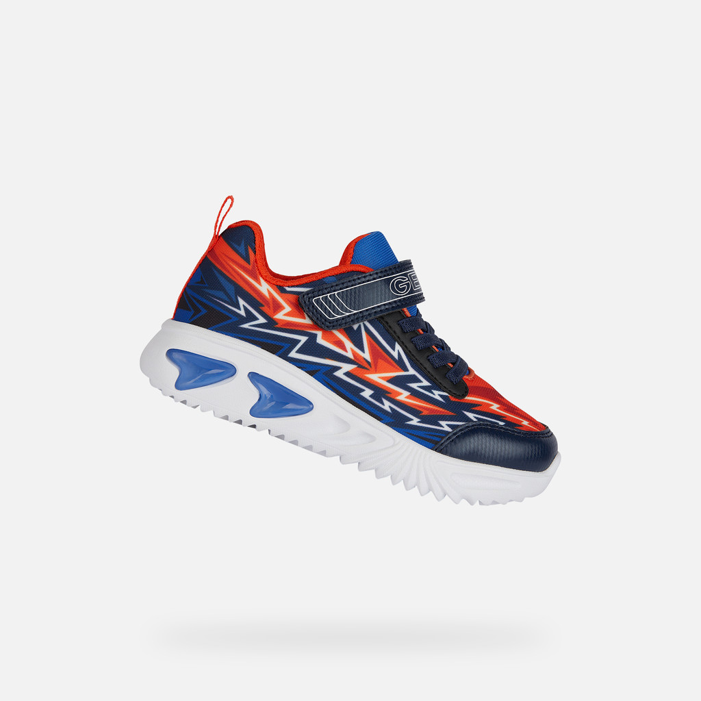 Geox ASSISTER Chaussures Avec Lumieres Bleues Garcon Geox PE