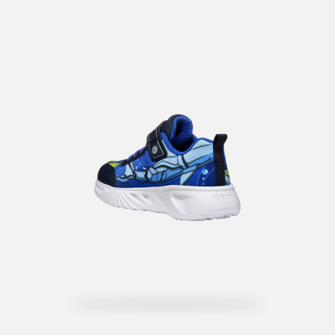 Shoes with lights ASSISTER BOY Royal/Navy - image number 3 | GEOX