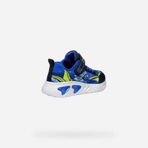 Shoes with lights ASSISTER BOY Royal/Navy - image number 4 | GEOX