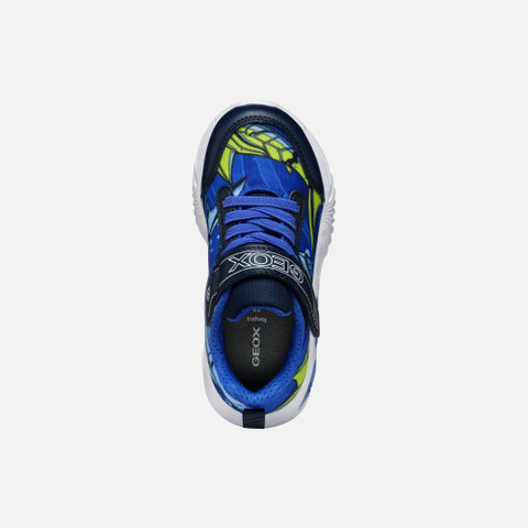 Shoes with lights ASSISTER BOY Royal/Navy - image number 5 | GEOX