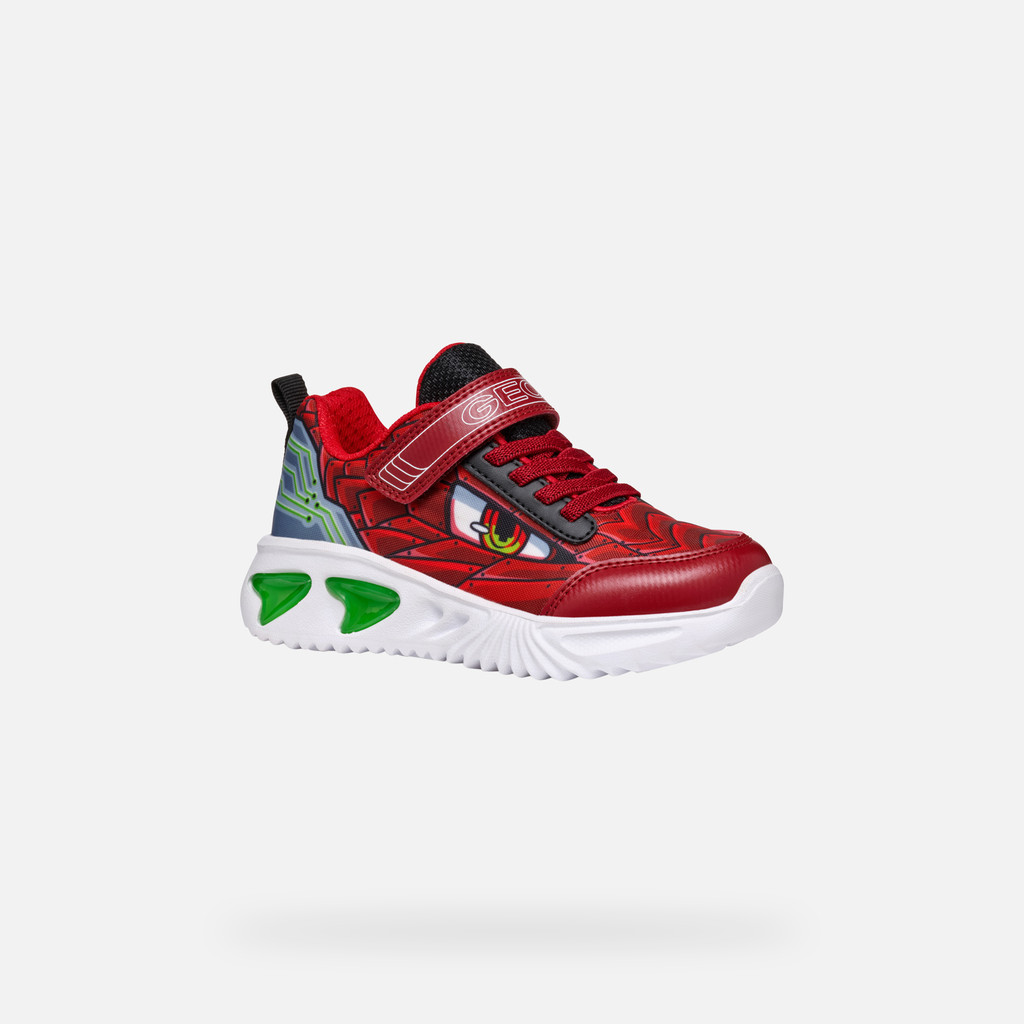 Low top sneakers ASSISTER BOY Dark Red - image number 2 | GEOX