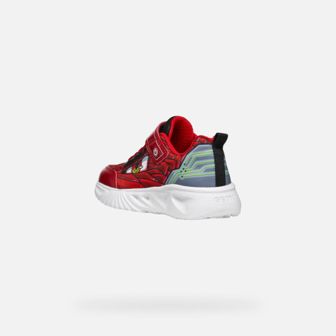 Low top sneakers ASSISTER BOY Dark Red - image number 3 | GEOX