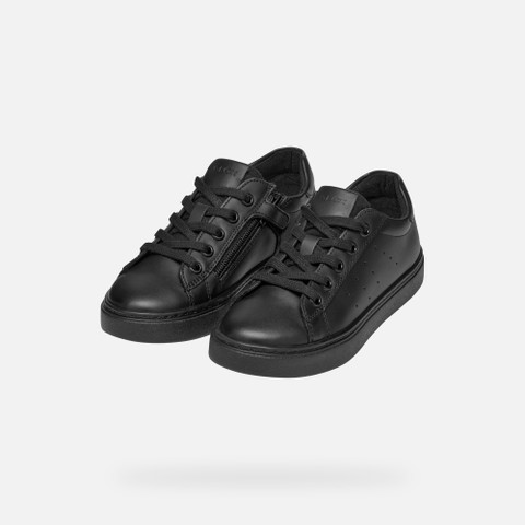 Low Top Sneakers NASHIK JUNIOR Black - image number 8 | GEOX