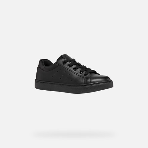 Low Top Sneakers NASHIK JUNIOR Black - image number 2 | GEOX