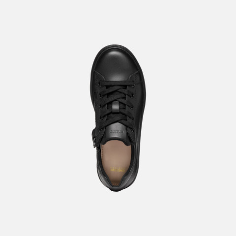 Low Top Sneakers NASHIK JUNIOR Black - image number 5 | GEOX