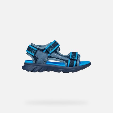 Sandals with straps SANDAL AIRADYUM   JUNIOR Navy/Light Blue - image number 1 | GEOX