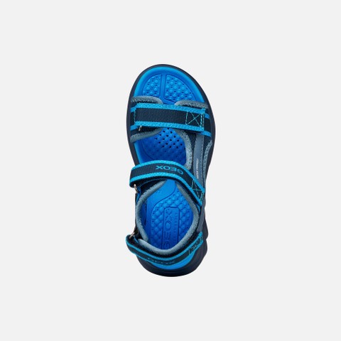 Sandals with straps SANDAL AIRADYUM   JUNIOR Navy/Light Blue - image number 5 | GEOX