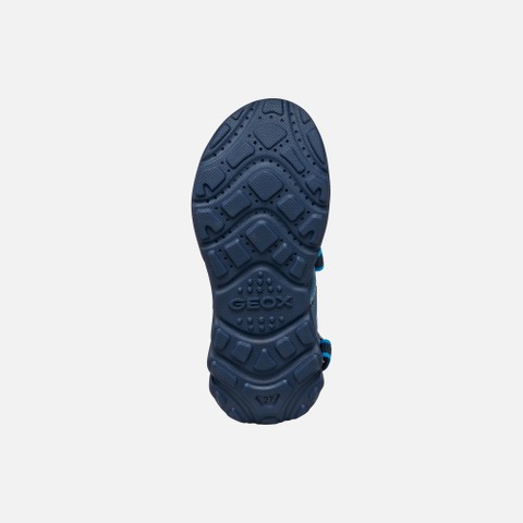 Sandals with straps SANDAL AIRADYUM   JUNIOR Navy/Light Blue - image number 6 | GEOX