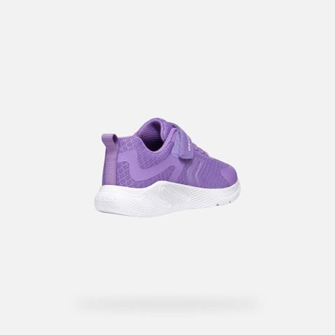 velcro shoes SPRINTYE JUNIOR Lilac - image number 4 | GEOX