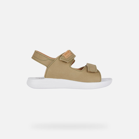 sandals with straps SANDAL LIGHTFLOPPY BOY Pistachio - image number 1 | GEOX