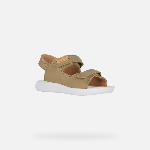 sandals with straps SANDAL LIGHTFLOPPY BOY Pistachio - image number 2 | GEOX