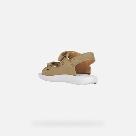 sandals with straps SANDAL LIGHTFLOPPY BOY Pistachio - image number 3 | GEOX