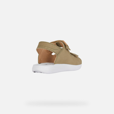 sandals with straps SANDAL LIGHTFLOPPY BOY Pistachio - image number 4 | GEOX