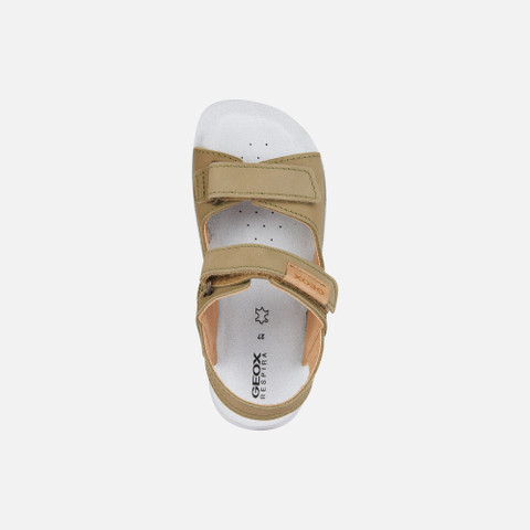 sandals with straps SANDAL LIGHTFLOPPY BOY Pistachio - image number 5 | GEOX