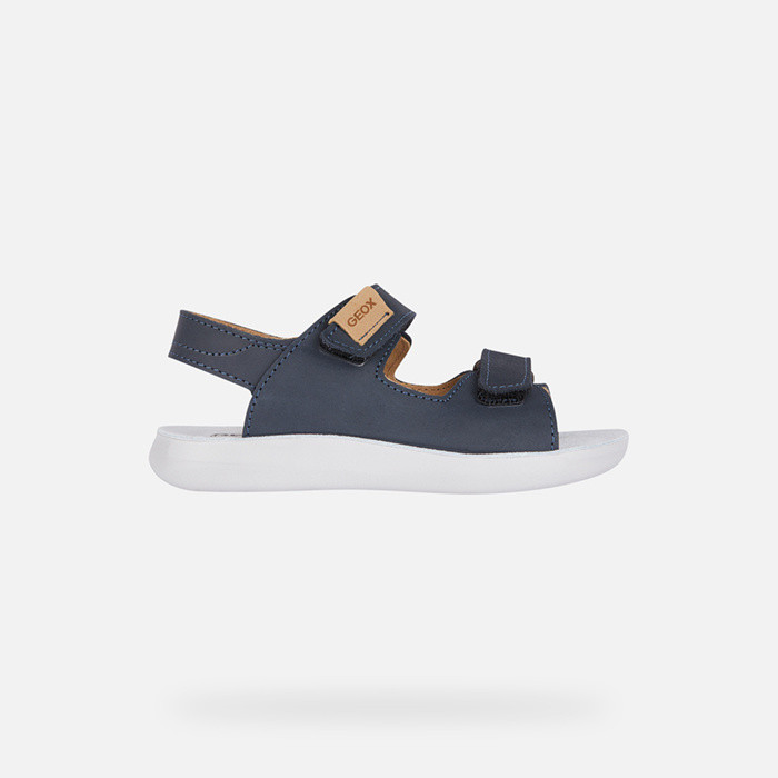 Sandals with straps SANDAL LIGHTFLOPPY BOY Navy | GEOX