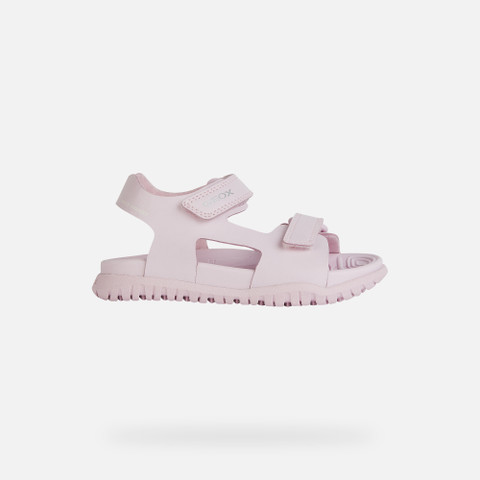 sandals with straps SANDAL FUSBETTO JUNIOR Pink - image number 1 | GEOX