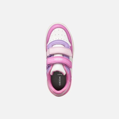 Velcro shoes WASHIBA JUNIOR Dark Pink/Lilac - image number 5 | GEOX