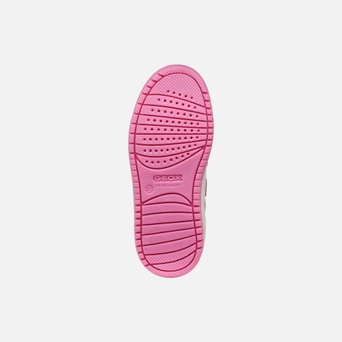 Velcro shoes WASHIBA JUNIOR Dark Pink/Lilac - image number 6 | GEOX