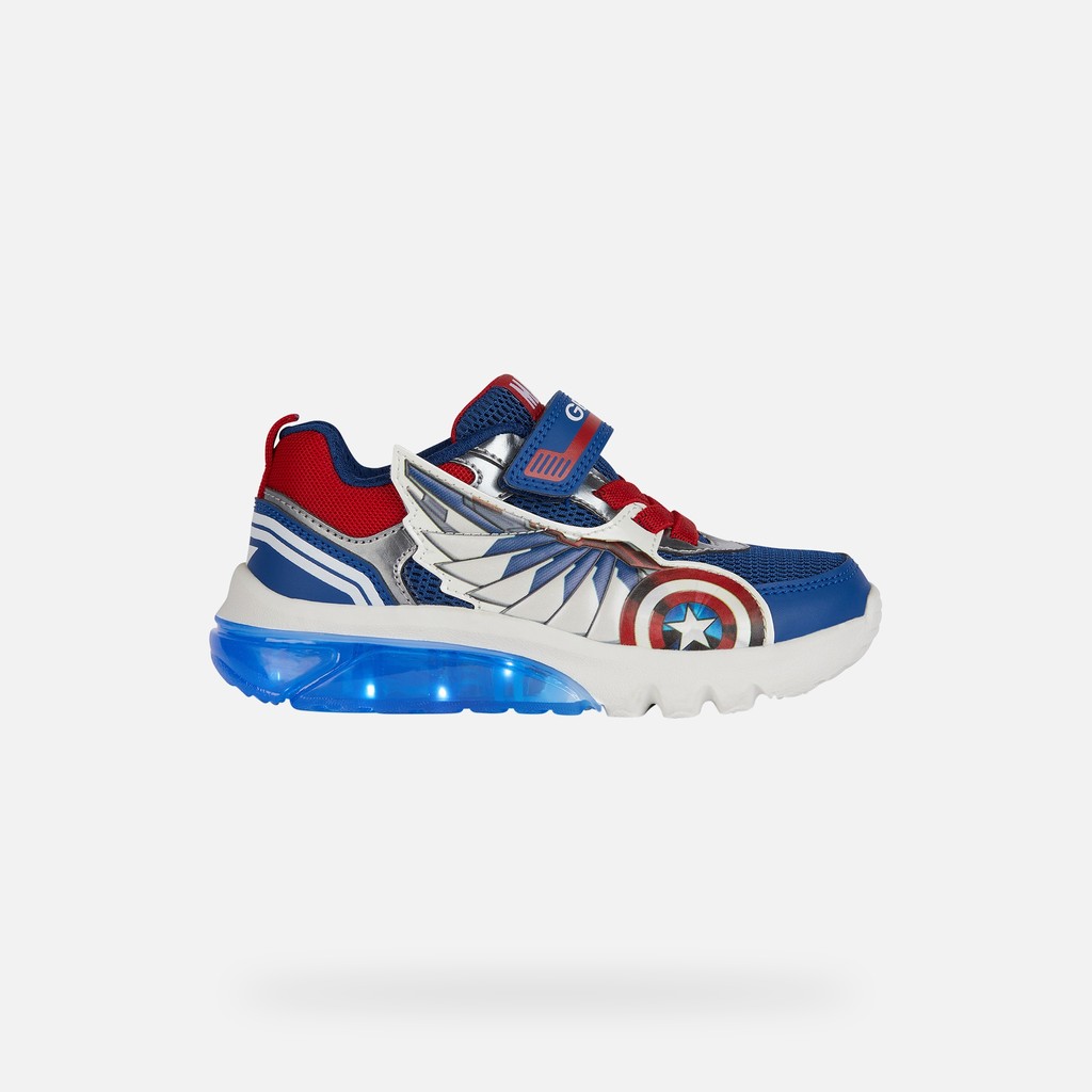 Avengers CIBERDRON JUNIOR Blue/Red - image number 2 | GEOX