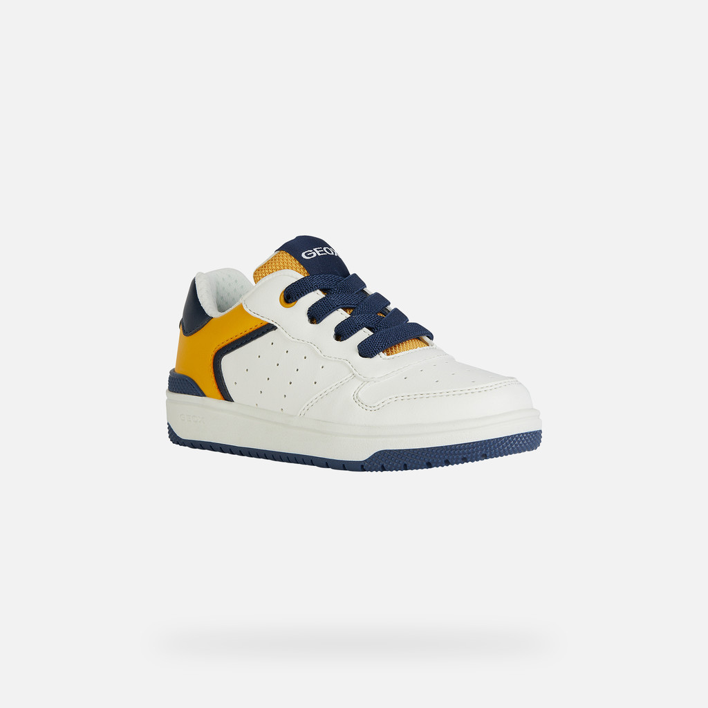 Geox yellow hot sale shoes