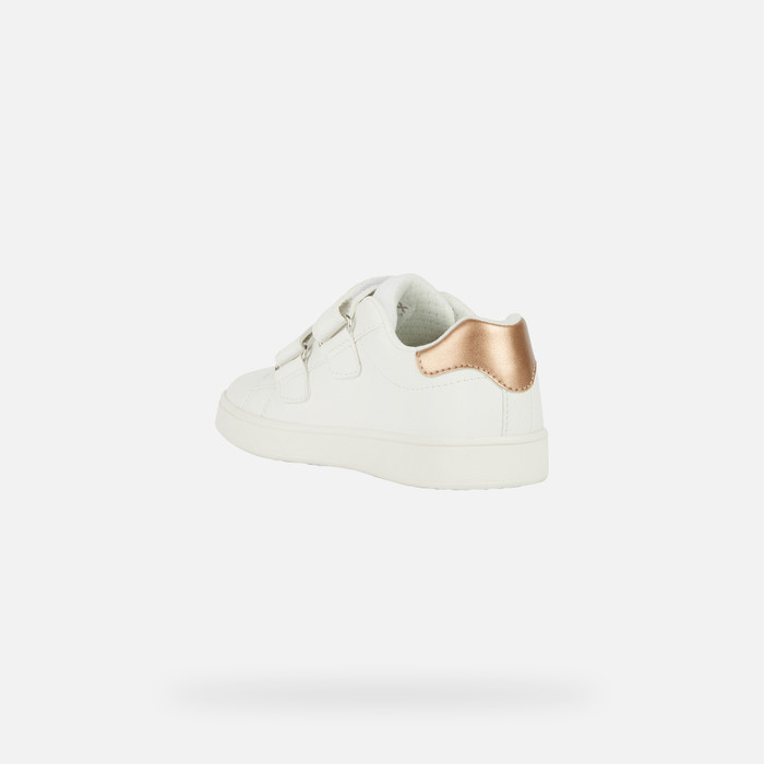 Baskets Geox Fille Eclyper Girl A – Respirantes, Confort Quotidien