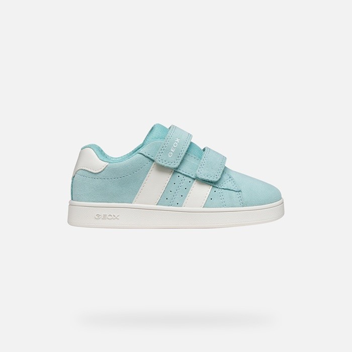 Sneakers with straps ECLYPER GIRL Watersea/White | GEOX