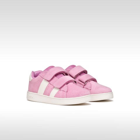 Sneakers with straps ECLYPER GIRL Dark Pink/White - image number 1 | GEOX