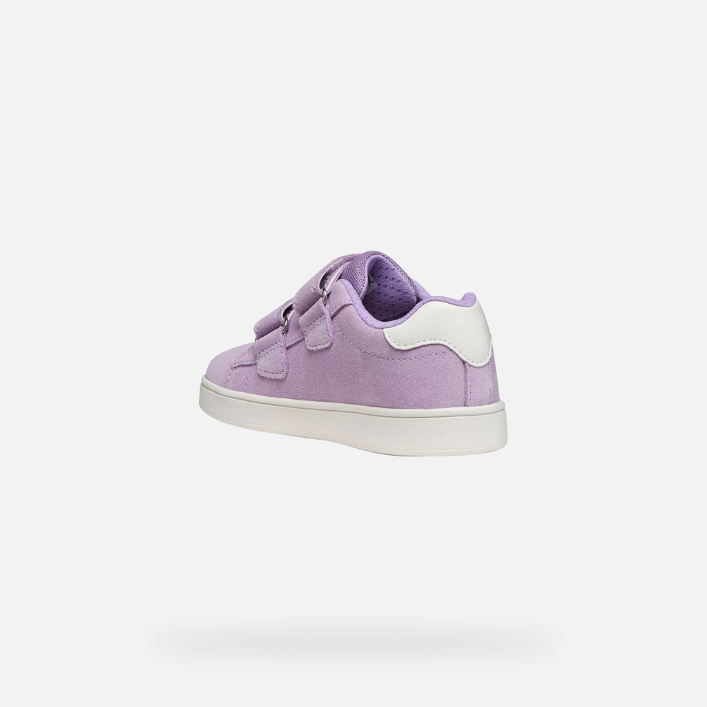 Sneakers with straps ECLYPER GIRL Lavender/White - image number 3 | GEOX