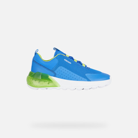 Shoes with lights ACTIVART ILLUMINUS JUNIOR Blue - image number 1 | GEOX