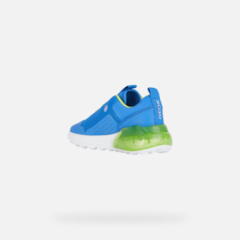 Geox® ACTIVART ILLUMINUS: Kids's blue Shoes With Lights | Geox®