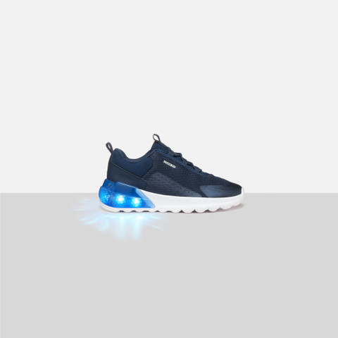 Shoes with lights ACTIVART ILLUMINUS JUNIOR Navy - image number 8 | GEOX