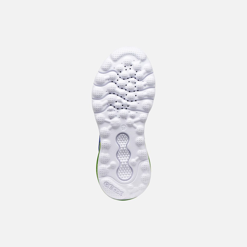 Shoes with lights ACTIVART ILLUMINUS JUNIOR Royal/Green - image number 7 | GEOX
