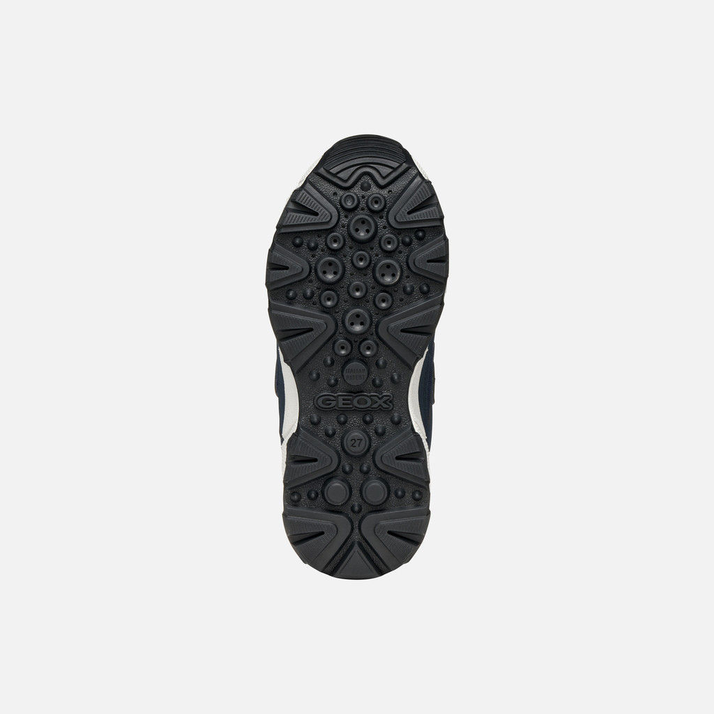 Waterproof trainers MAGNETAR ABX JUNIOR Navy/Sky - image number 6 | GEOX