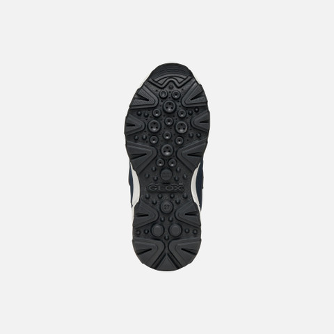 Waterproof trainers MAGNETAR ABX JUNIOR Navy/Sky - image number 6 | GEOX