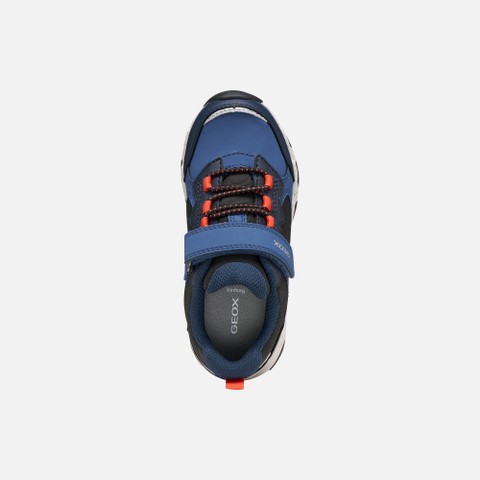 Waterproof trainers MAGNETAR ABX JUNIOR Avio/Navy - image number 5 | GEOX