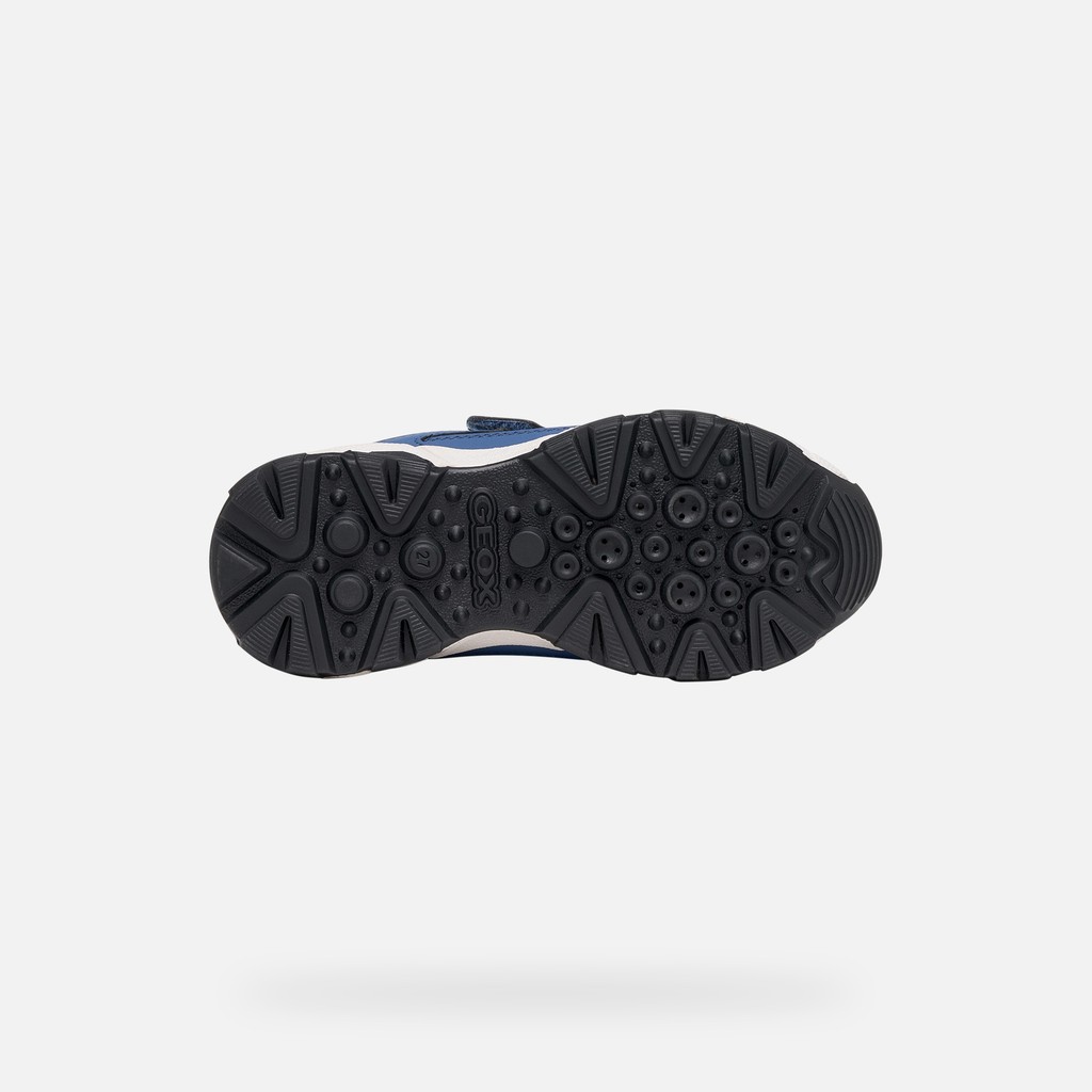 Waterproof trainers MAGNETAR ABX JUNIOR Avio/Navy - image number 6 | GEOX