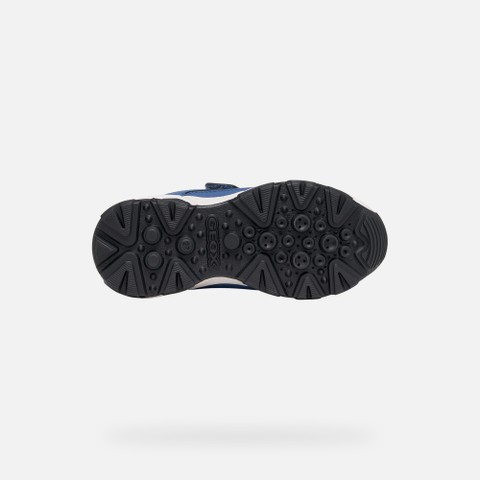 Waterproof trainers MAGNETAR ABX JUNIOR Avio/Navy - image number 6 | GEOX