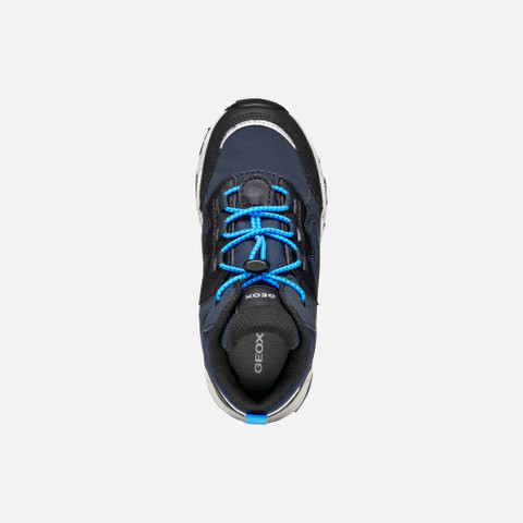 Waterproof trainers MAGNETAR ABX JUNIOR Navy/Sky - image number 5 | GEOX