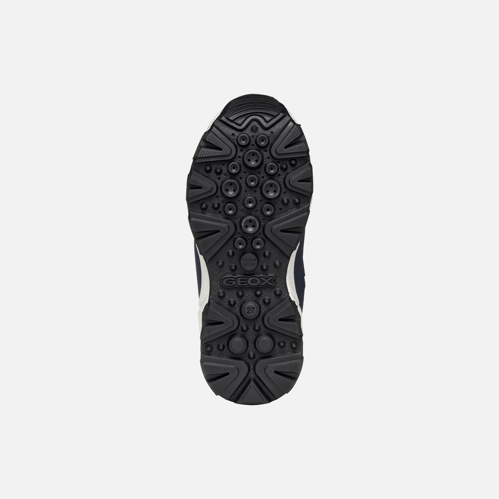Waterproof trainers MAGNETAR ABX JUNIOR Navy/Sky - image number 6 | GEOX