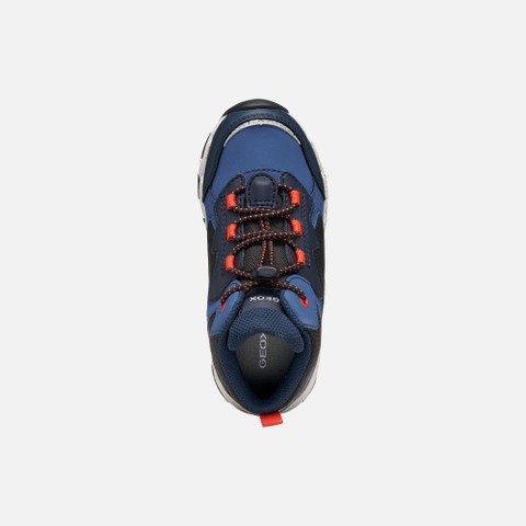 Waterproof trainers MAGNETAR ABX JUNIOR Avio/Navy - image number 5 | GEOX