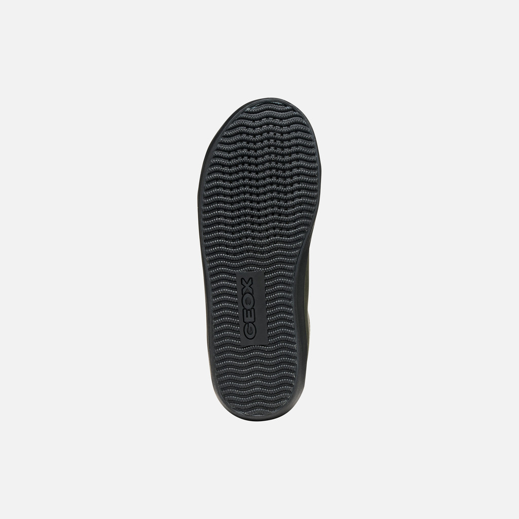 High top sneakers GISLI BOY Dark Green/Black - image number 6 | GEOX