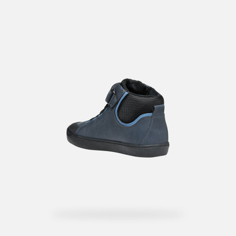 High top sneakers GISLI BOY Navy/Light Blue - image number 3 | GEOX