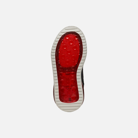High top sneakers INEK BOY Black/Red - image number 6 | GEOX